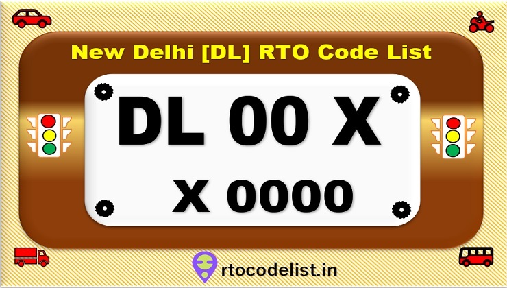Delhi RTO Code List PDF