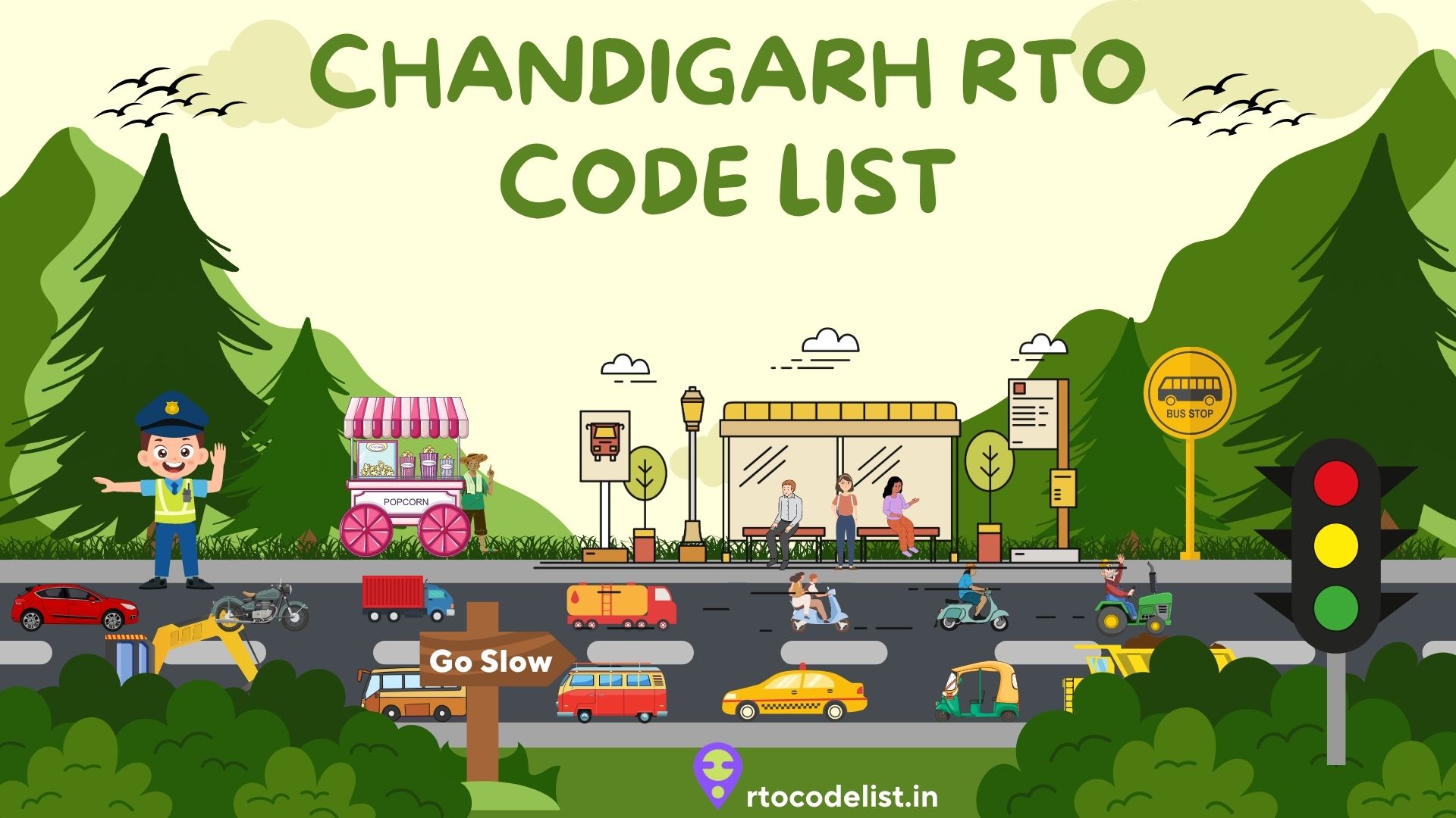 Chandigarh RTO Code List 2023 PDF