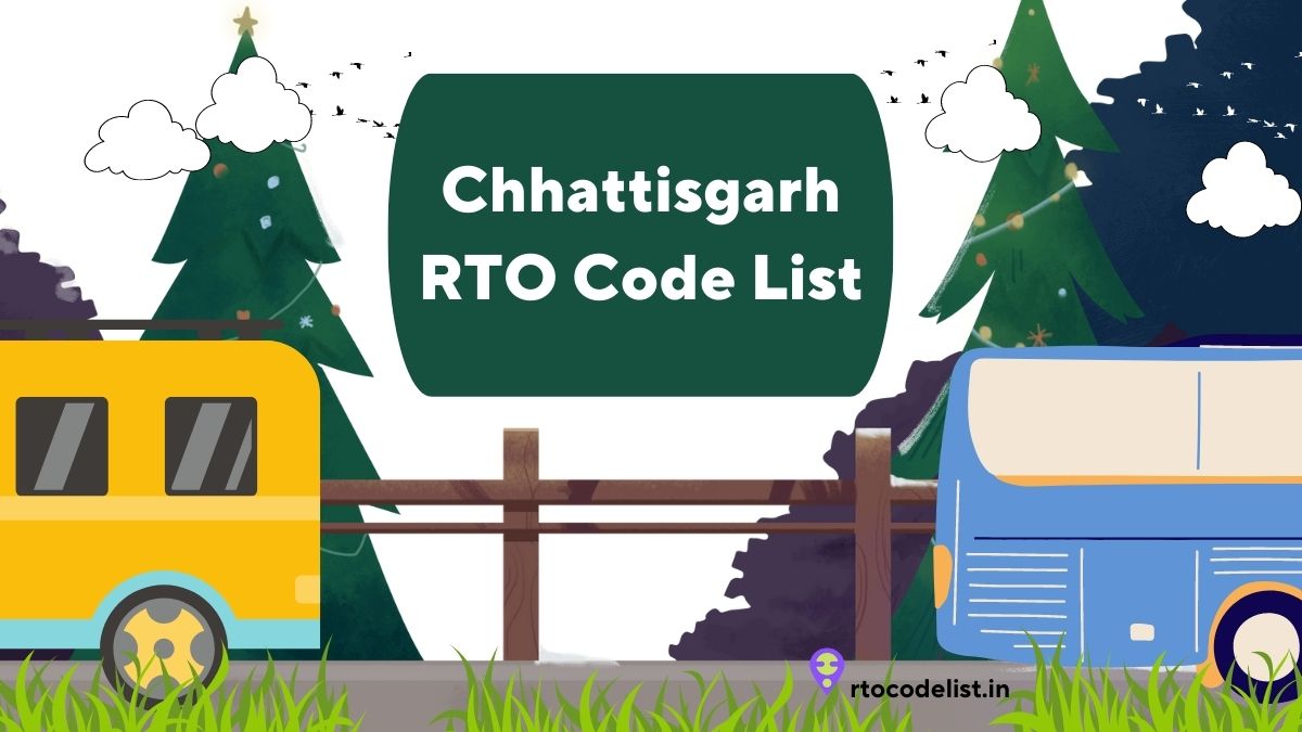 Chhattisgarh RTO Code List 2023 PDF