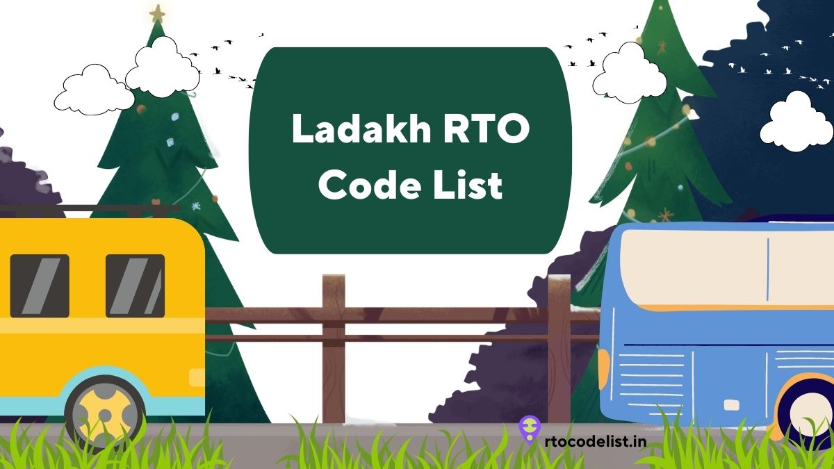Ladakh RTO Code List 2023 PDF