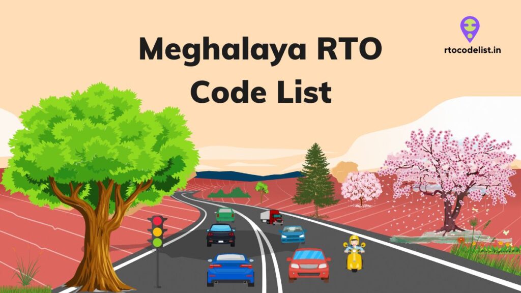 Meghalaya RTO Registration Code List