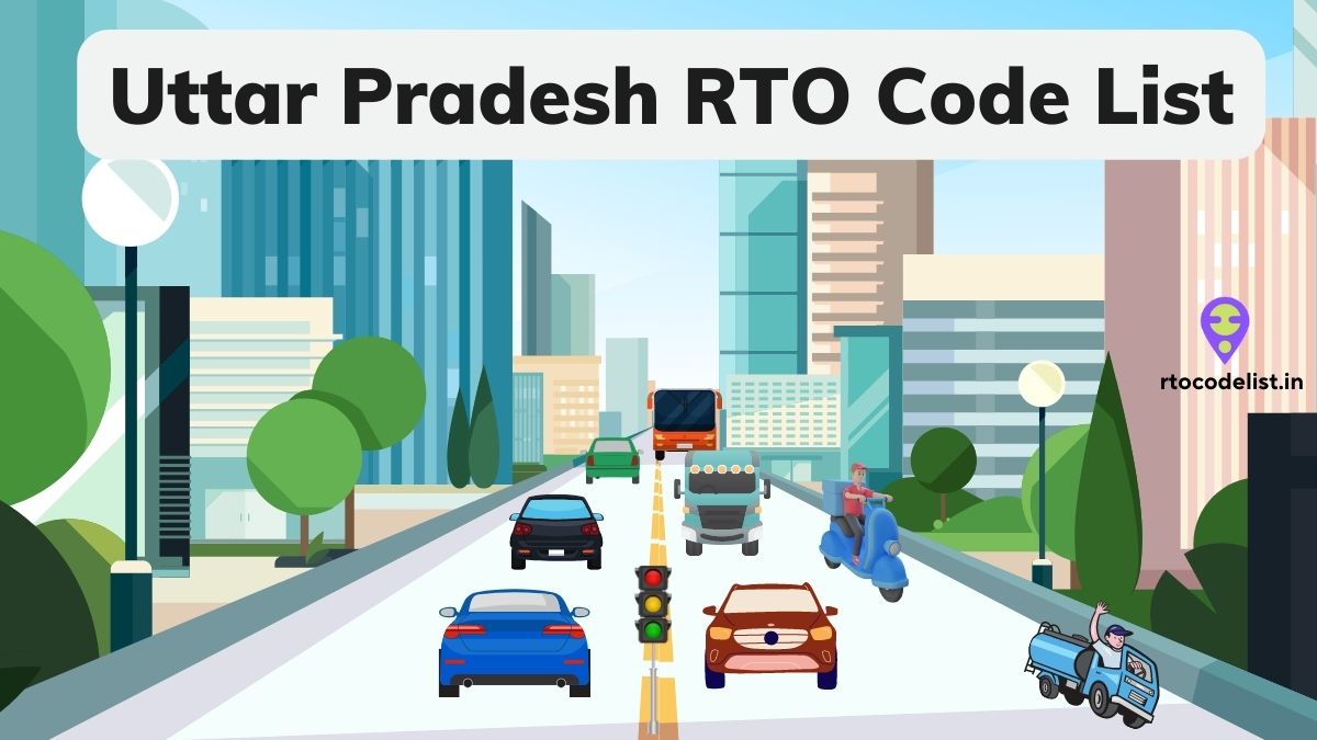 Uttar Pradesh RTO Code List 2023 PDF