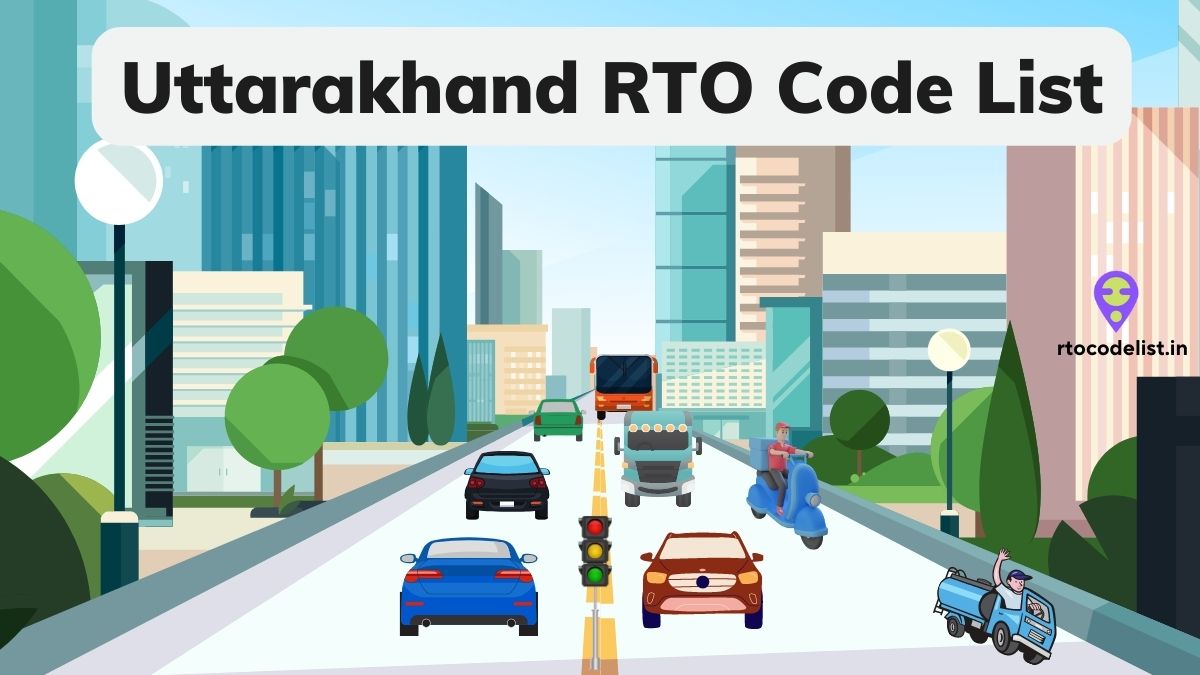 Uttarakhand RTO Code List 2023 PDF
