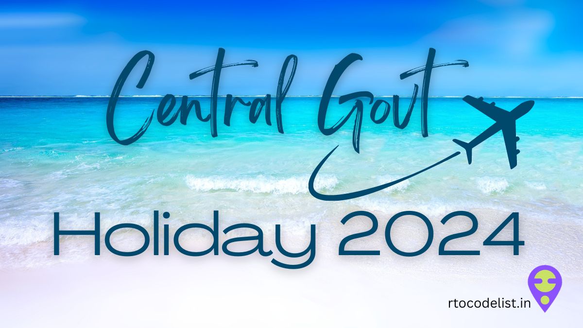 CG Holidays 2024 PDF Download