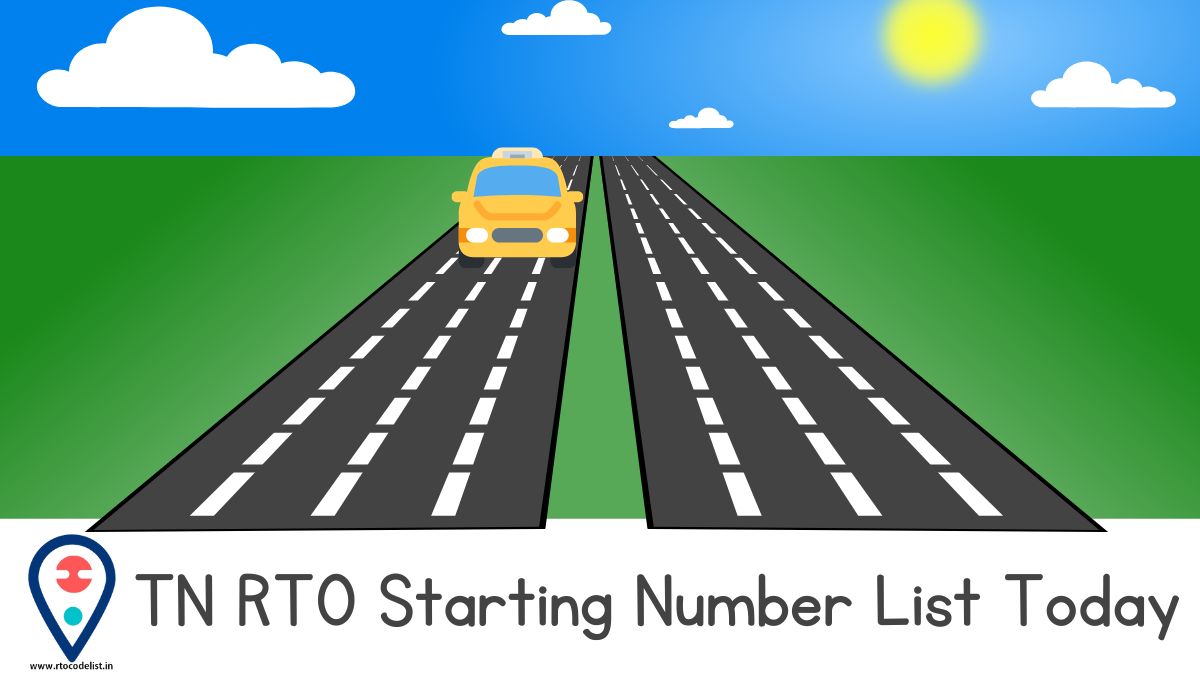 TN RTO Starting Number List Today